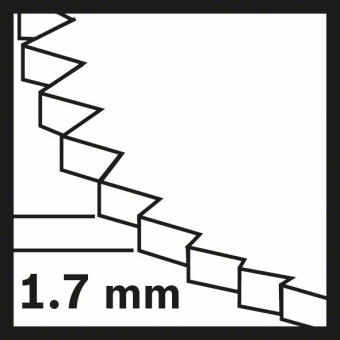 Сегментный пильный диск STARLOCK для резака Bosch BIM ACZ 100 BB Wood and Metal 100 mm 2608661633 (2.608.661.633)